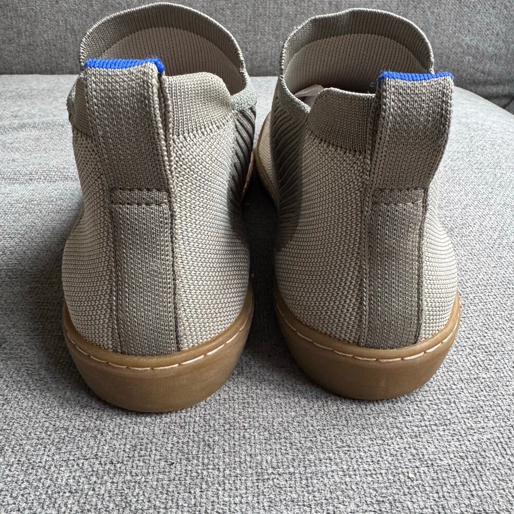 Rothy’s The Chelsea Knit Fabric  Light Sage Boots Slip on Lighwiaght Women’s 8 - Picture 5 of 13
